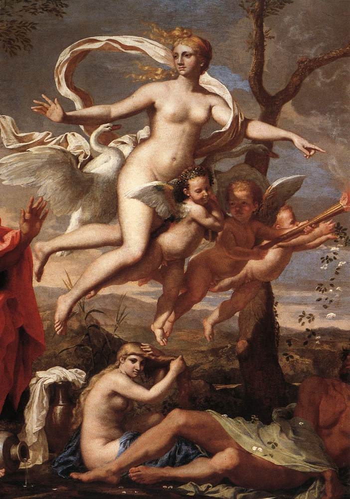 Poussin, Nicolas (1594-1665) - Venus presentant les armes a Enee (detail).JPG